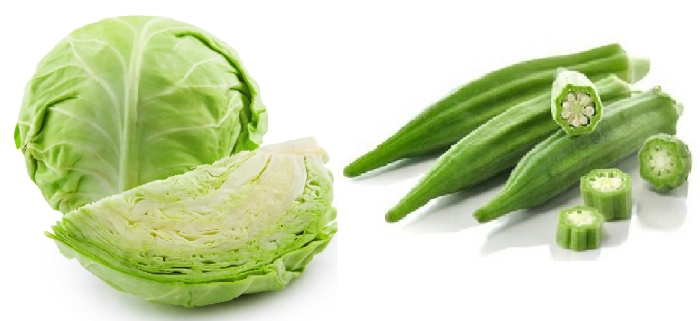 Cabbage & Okra_1 &nb