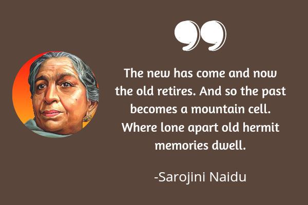 life and works of sarojini naidu