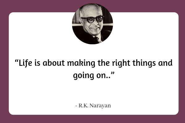 Quotes by R.K. Narayan _1