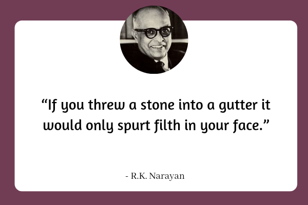 Quotes by R.K. Narayan _1