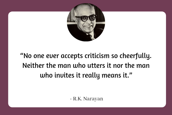 Quotes by R.K. Narayan _1