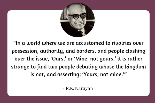 Quotes by R.K. Narayan _1