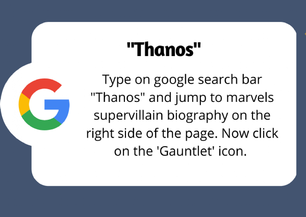 google fun Thanos_1 