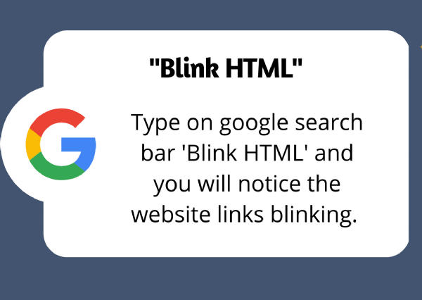 google fun Blink HTML_1&n