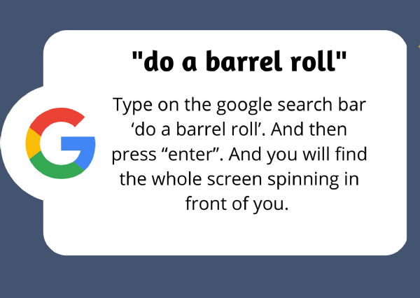 Do a Barrel Roll' and Several Other Fun Google Easter Eggs