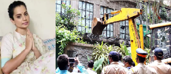 kangna office demolished_