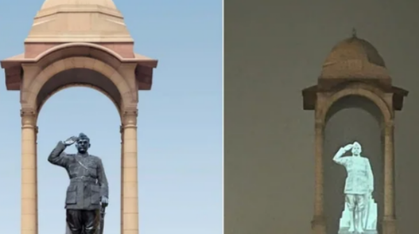 Netaji statue 