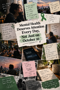 Mental Health Deserves Attention Every Day, Not Just on October 10