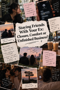 Staying Friends With Your Ex: Closure, Comfort or Unfinished Business?