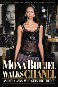 Mona Bhujel Walks Chanel as India Asks Who Gets the Credit