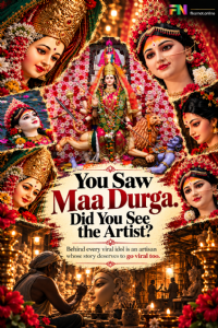 You Saw Maa Durga. Did You See the Artist?