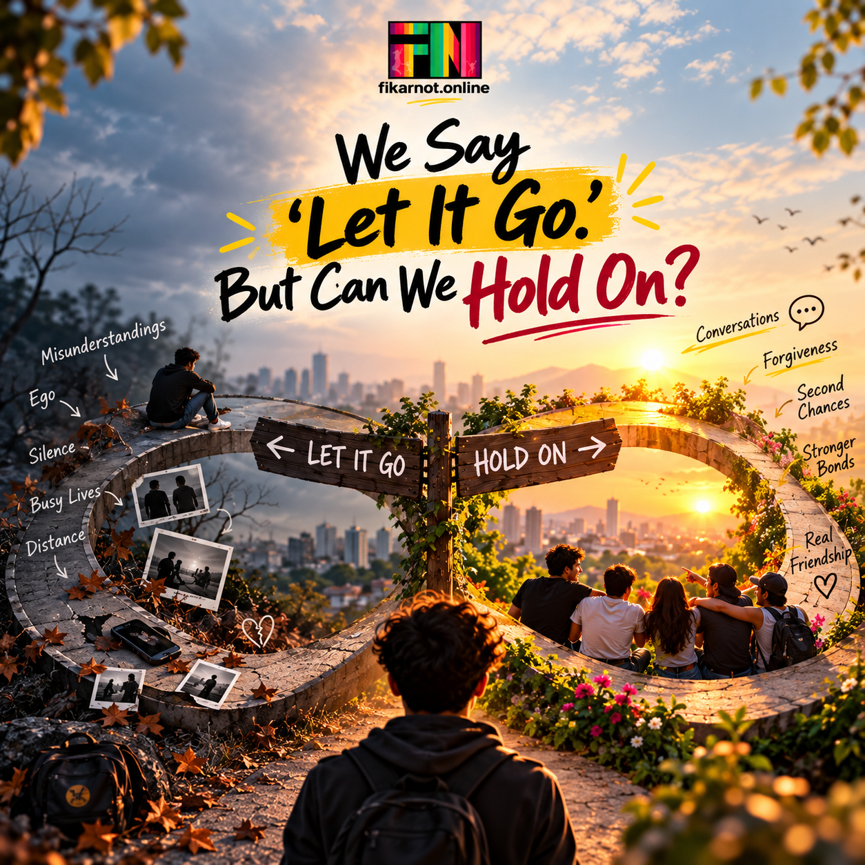 hold on let go