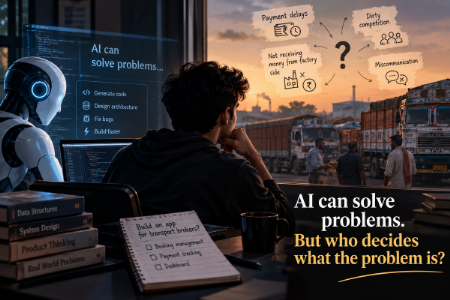 AI Can Solve Problems. But Who Decides What the Problem Is?