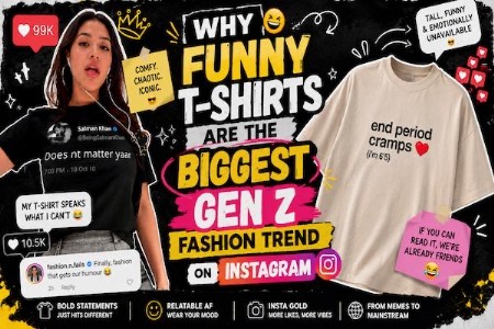 Why Funny T-Shirts Are the Biggest Gen Z Trend on Instagram