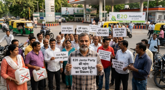 E20 Janta Party क्या है? 100% Petrol Option की मांग क्यों हो रही है?