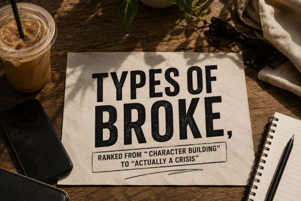 broke