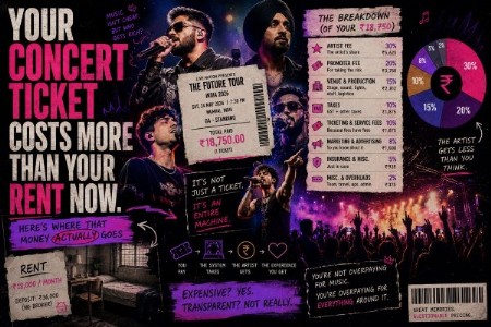 Your Concert Ticket Costs More Than Your Rent Now. Here's Where That Money Actually Goes