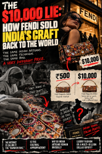 The $10,000 Lie: How Fendi Sold India's Craft Back to the World!