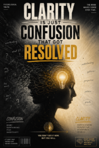 Clarity Is Just Confusion That Got Resolved