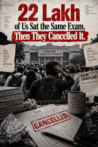 22 Lakh of Us Sat the Same Exam. Then They Cancelled It.